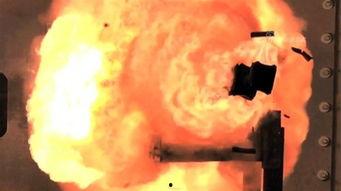 国产电磁炮射击视频播放,弹道精准，威力惊人